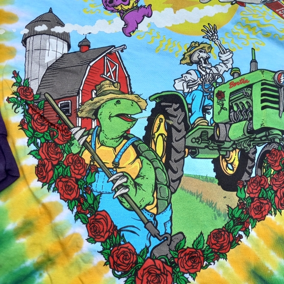 Gratetful dead biplane long-sleeved shirt - Picture 14 of 15